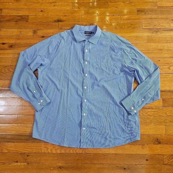 Southern Tide Intercoastal Shirt Men XXL Blue Plaid Long Sleeve Button-Down Adul - Picture 1 of 7